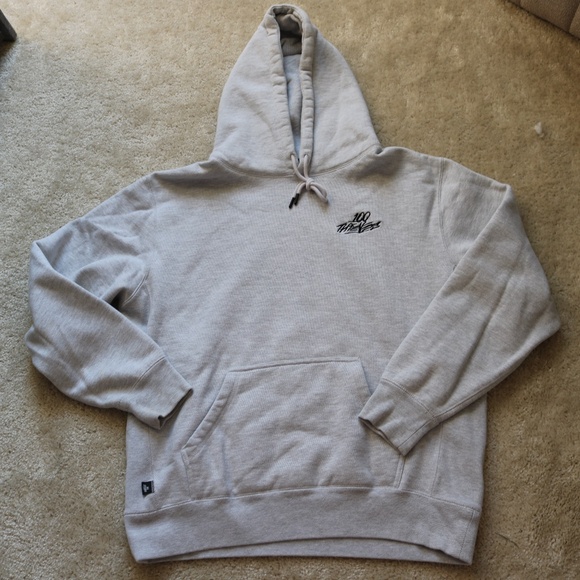 Classic Light Gray Hoodie - Picture 1 of 5